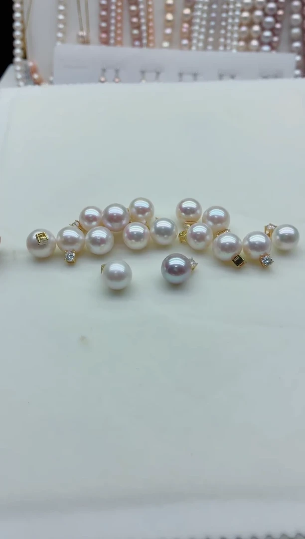 淡水珍珠银S925镶嵌吊坠(不含链)多样性发其一，非无暇