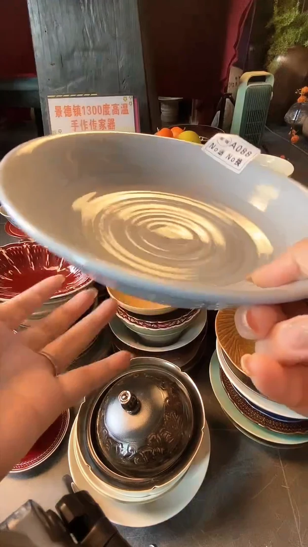 【闪购商品】碗A088 手工福利盘