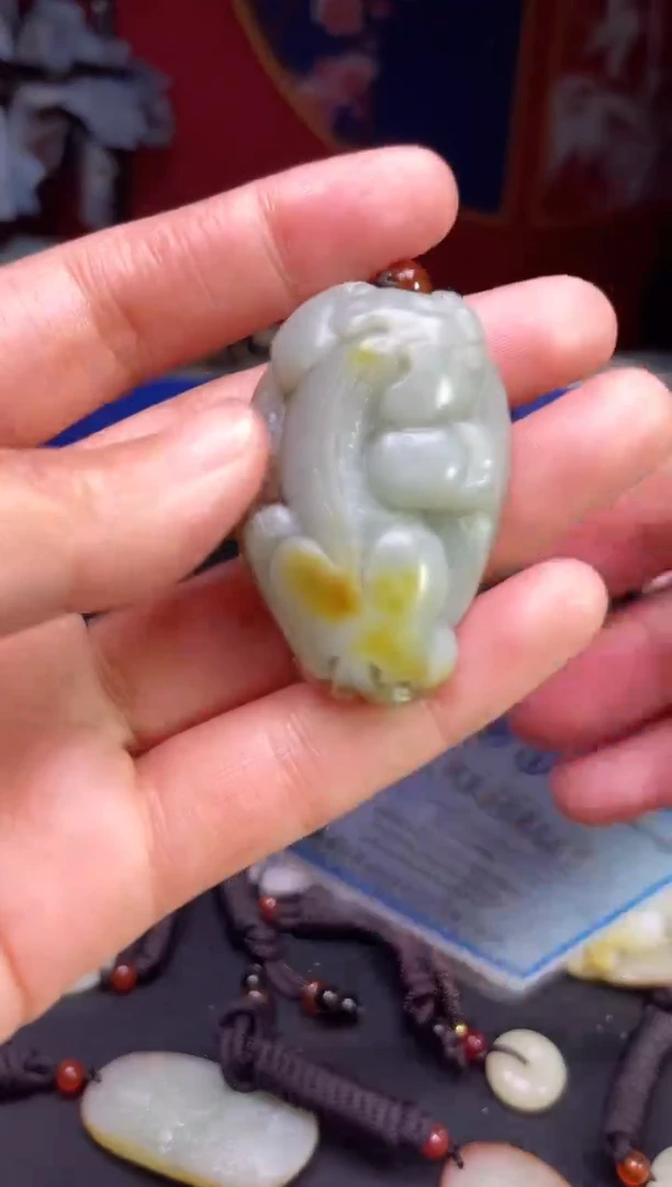 颈饰未镶嵌和田玉123