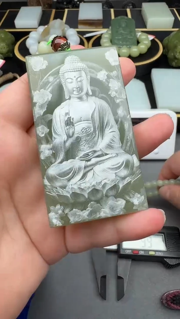 和田玉未镶嵌颈饰4