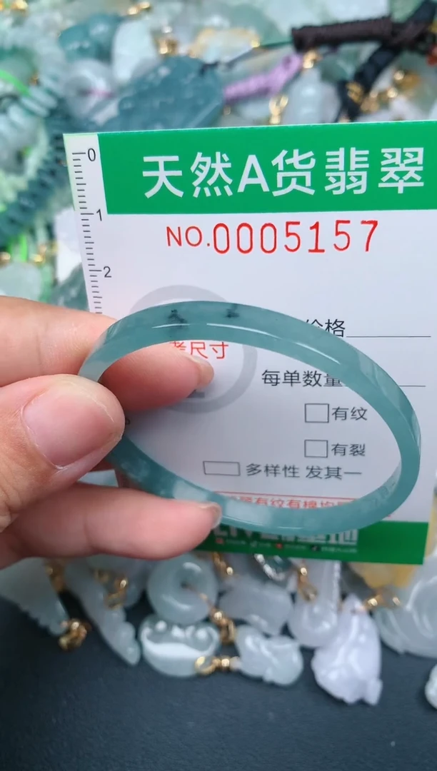 翡翠未镶嵌颈饰.0005157