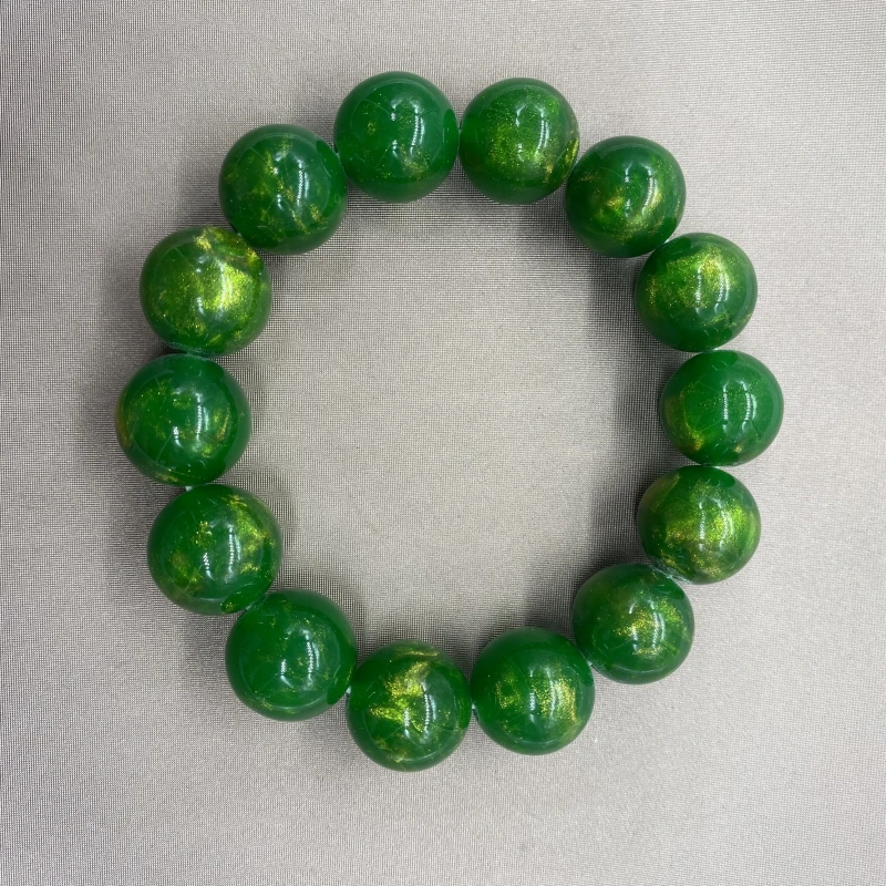 【绿意盎然 永恒暖阳】绿手链HZ061363