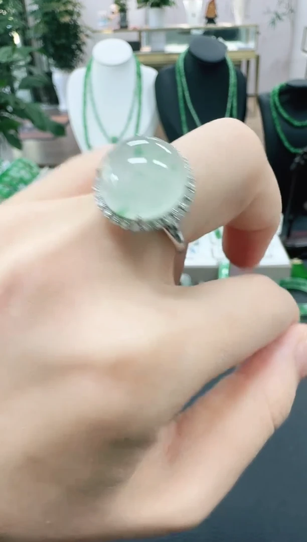 未镶嵌1石英质玉（非洲翠）/5388