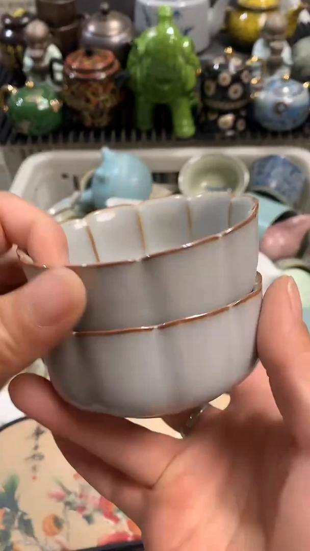 微微瑕疵茶杯茶具盖碗【安全包装不带礼盒】
