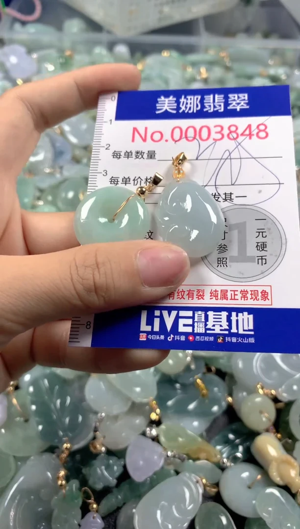 颈饰未镶嵌翡翠3848