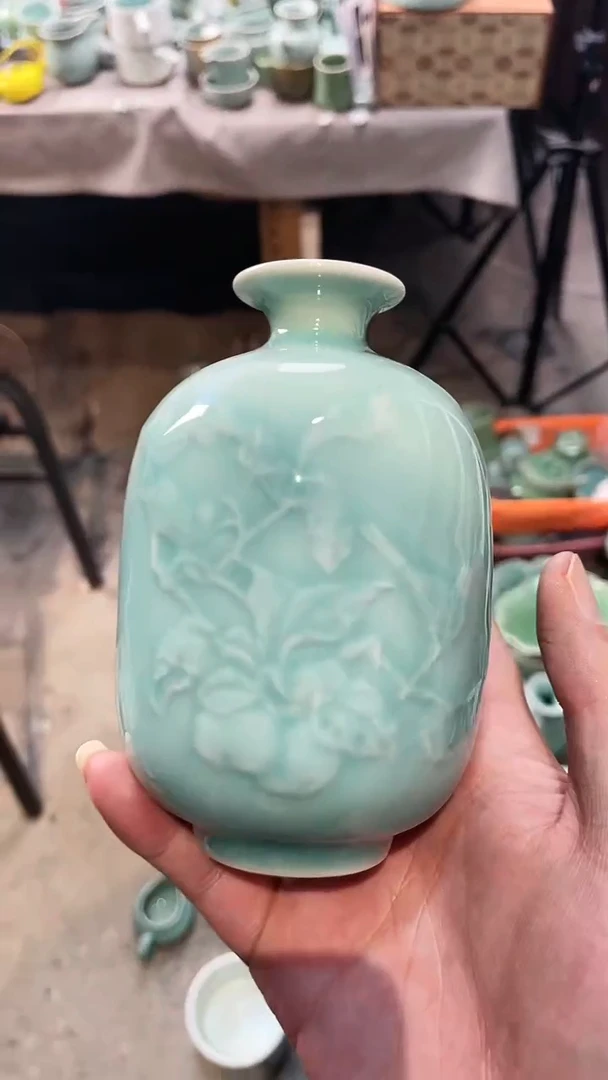 【闪购商品】特价 微瑕 慧仙青瓷