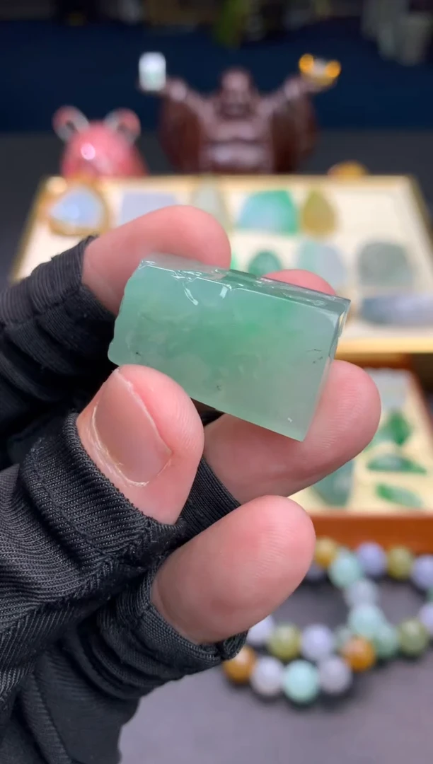 未镶嵌定制翡翠天然翡翠裸石（包工）