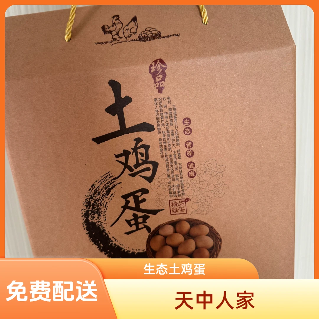天中人家天中人家 生态土鸡蛋（60枚）