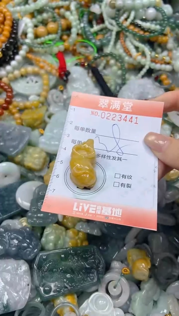颈饰未镶嵌翡翠闪购0223441