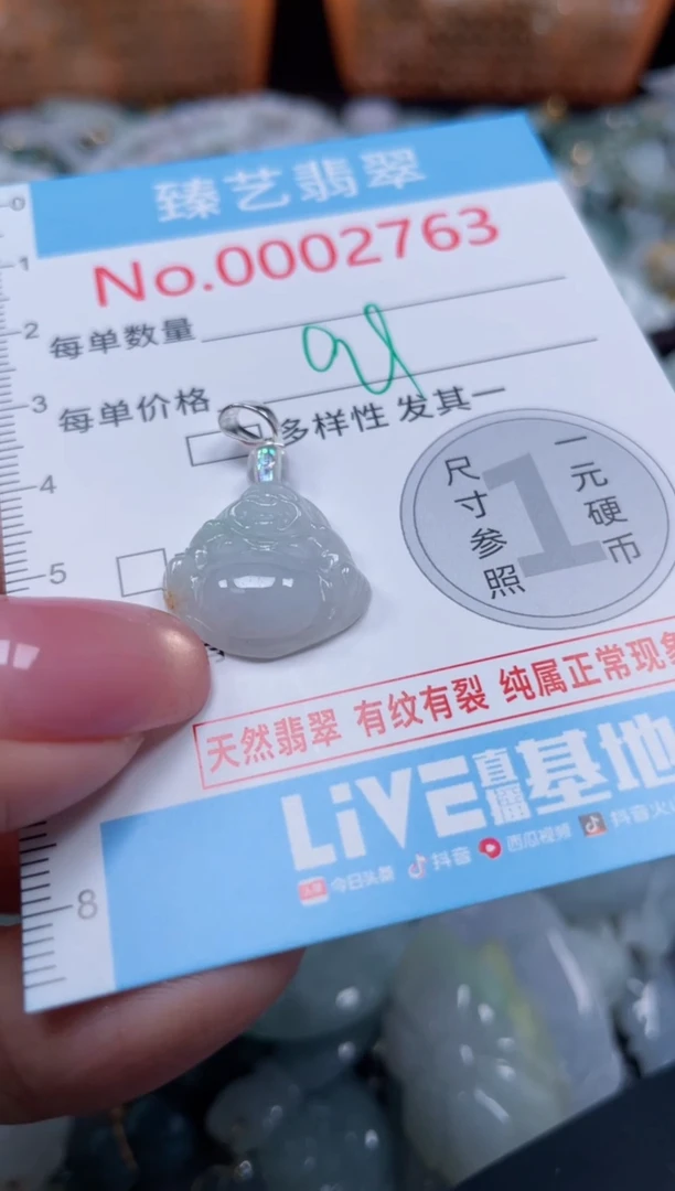 颈饰未镶嵌翡翠2763