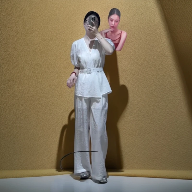 时尚套装夏季短袖