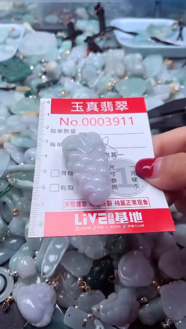 颈饰未镶嵌翡翠3911