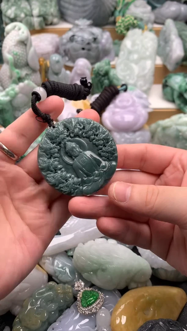 吊坠(不含链)未镶嵌翡翠1