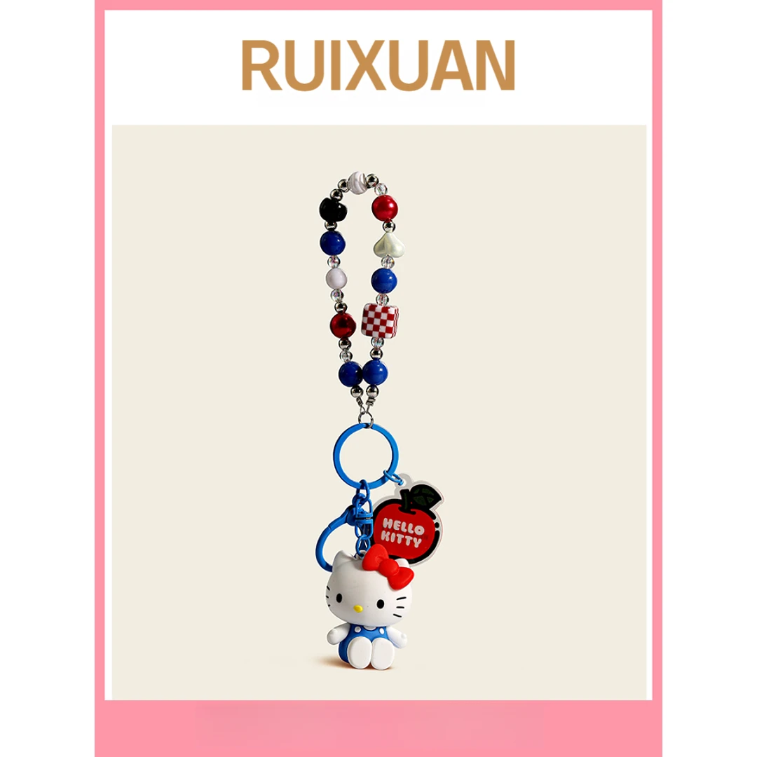 正版hellokitty三丽鸥sanrio钥匙扣包包挂件公仔可爱玩偶书包挂饰