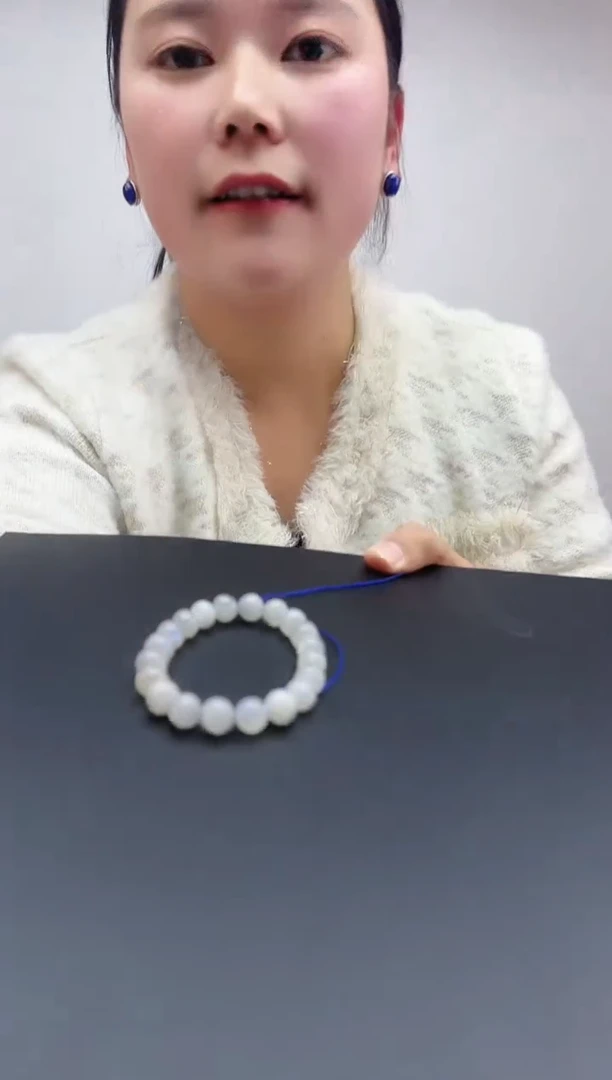 水晶摆件未镶嵌天然月光手链77