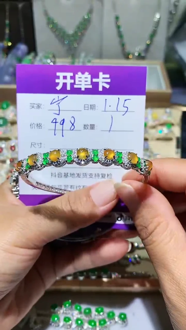 【闪购商品】翡翠颈饰未镶嵌 宁静致远～