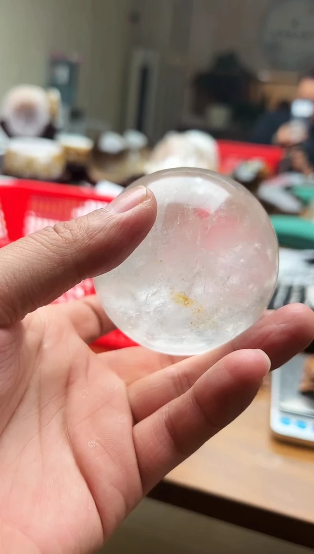 【闪购商品】水晶球未镶嵌白水晶球15号