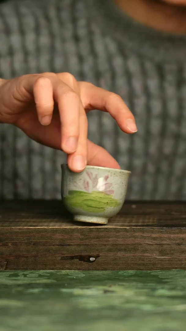 青诗集手工手绘瓷器