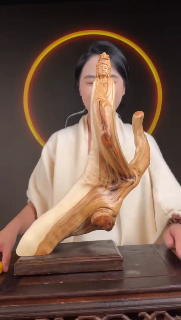 柏木（崖柏）手工摆件,先抢先得! 编号:190