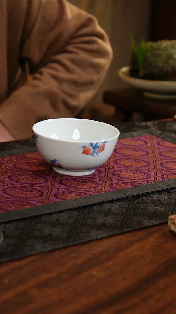 【闪购商品】杯子青源器语九桃饭碗