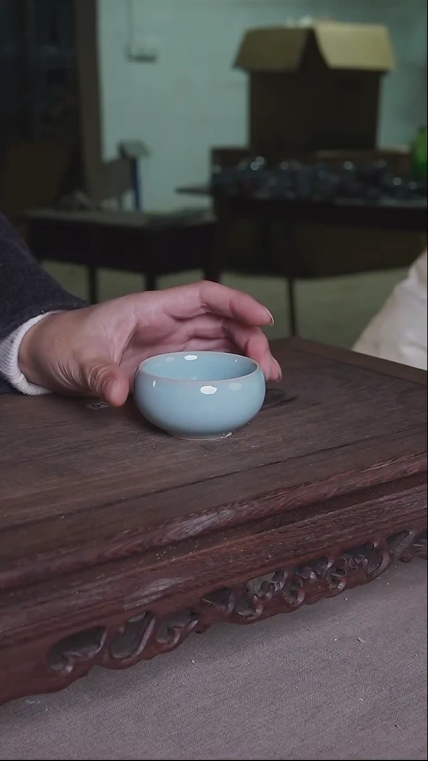 杯天青釉精美禅定双11特惠款