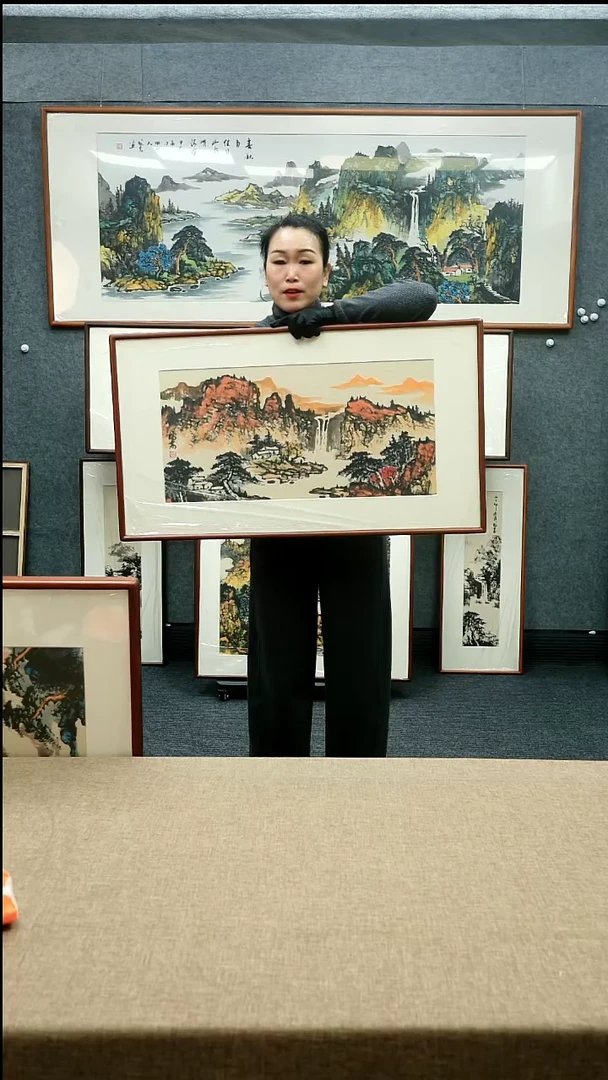 【闪购商品】国画52*92唐鹏高老师山水