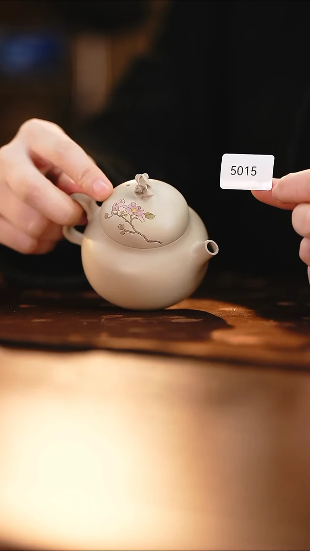 雲梦茶器紫陶茶壶5015