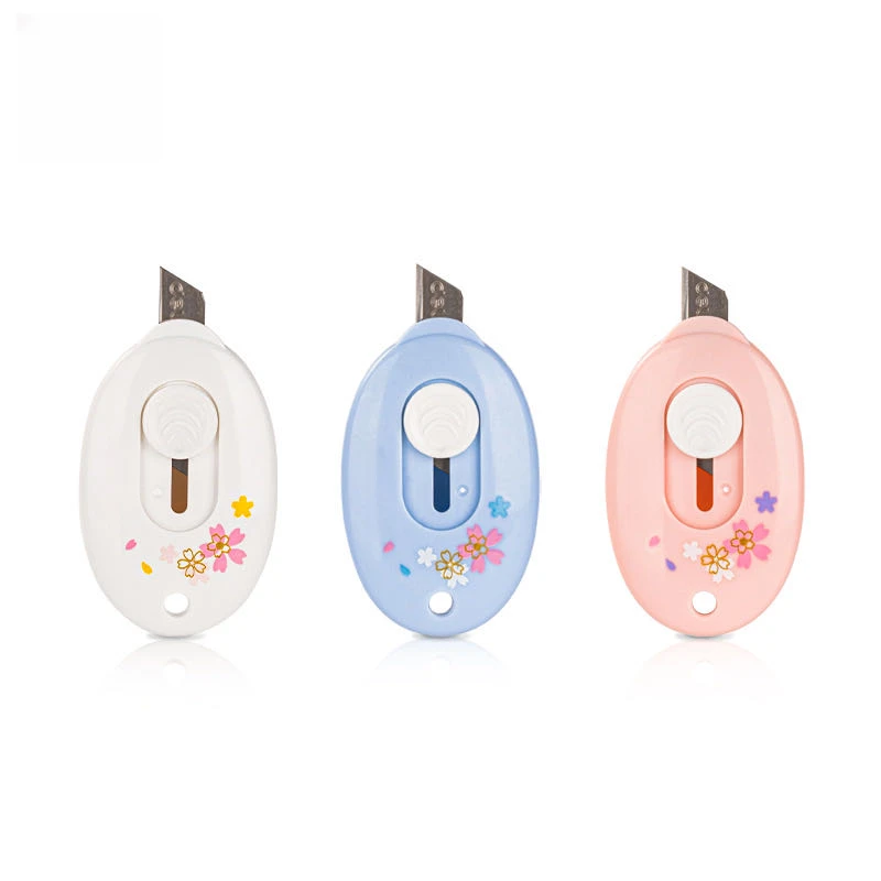 【鑫】新疆包邮光樱下迷你美工刀便携小型开箱裁纸刀手工工具78010