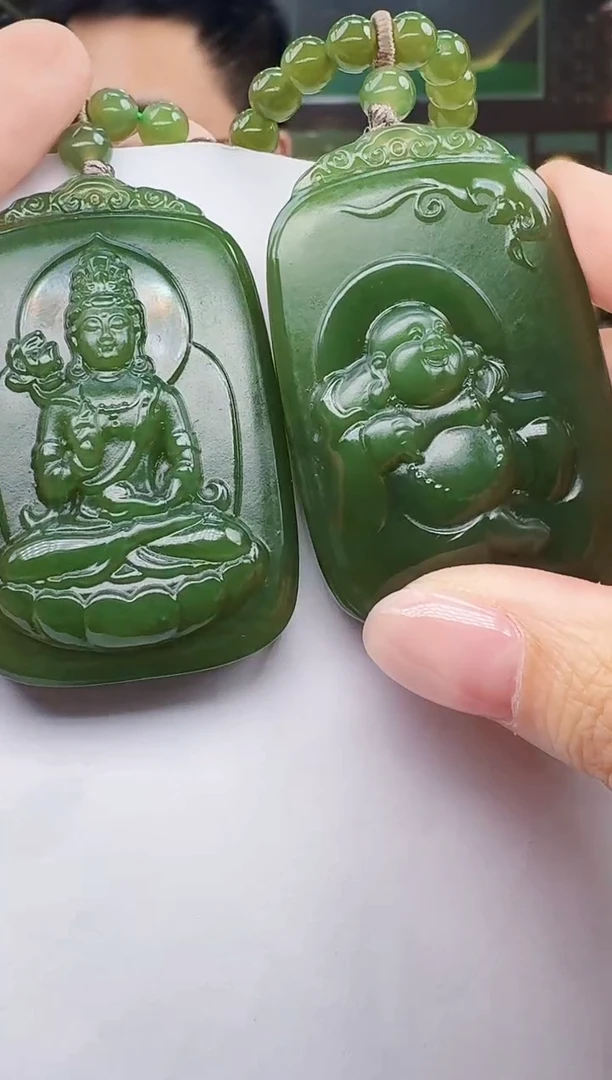 定制和田玉玉界匠心天然和田玉（拍一发一）