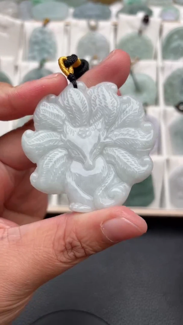 颈饰未镶嵌翡翠天然缅甸翡翠A货281