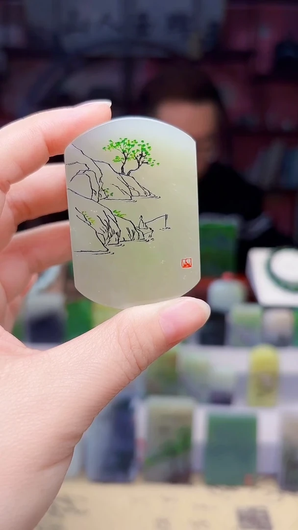 未镶嵌和田玉挂件252