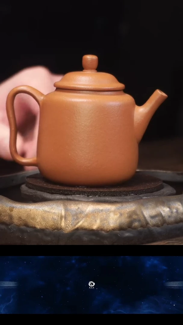 【闪购商品】紫砂茶壶朱泥紫砂壶汲直-LL