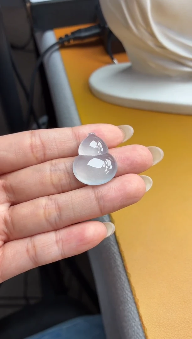 吊坠(不含链)未镶嵌翡翠64 葫芦 24.5 19.8 6.1