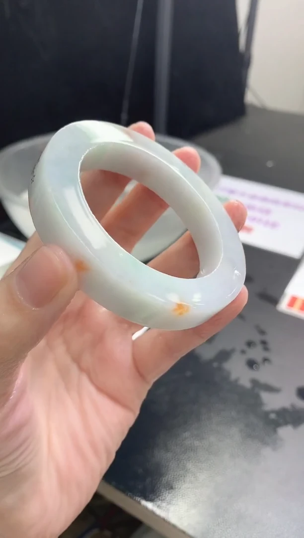 【闪购商品】定制翡翠手镯未镶嵌37 54-61正