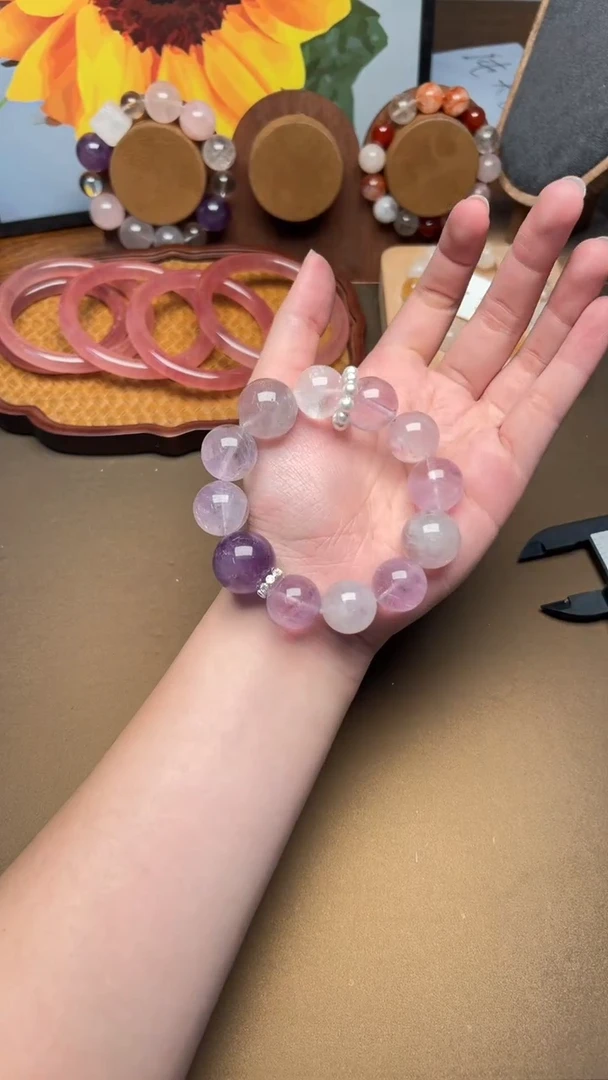 未镶嵌手串水晶1