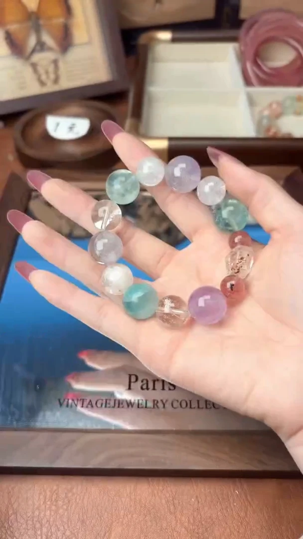 未镶嵌手链水晶凛*蝶1