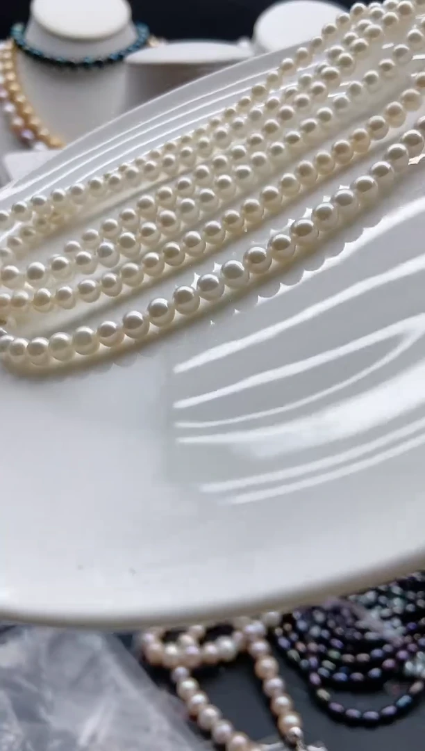 淡水珍珠未镶嵌颈饰1