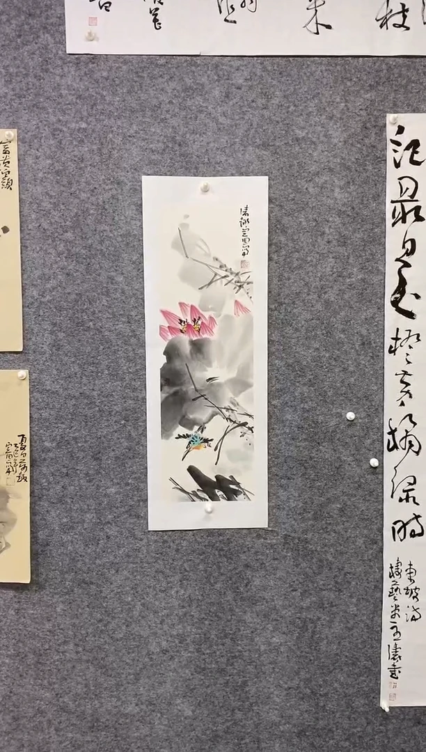 国画尚定固国画作品