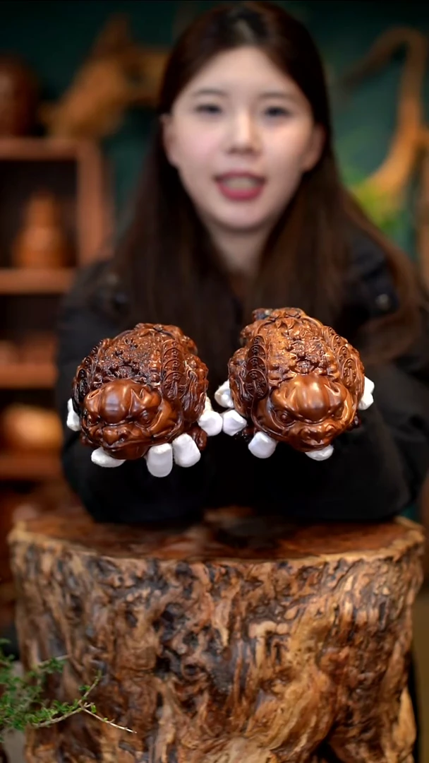 木v***旭雷击枣木金蟾*2