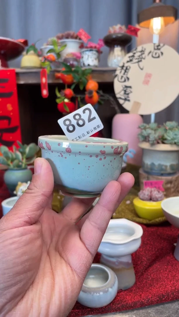 【闪购商品】摆件882知木小芳花盆