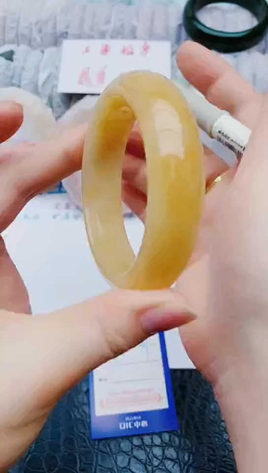 未镶嵌手镯石英质玉x60+58-59