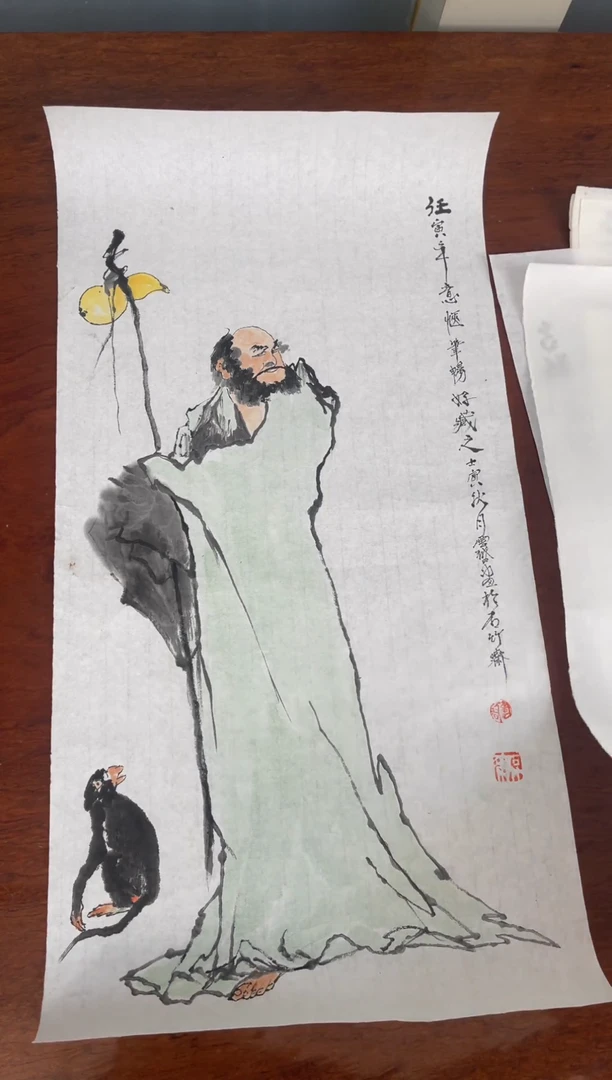 国画国画山水花鸟作品