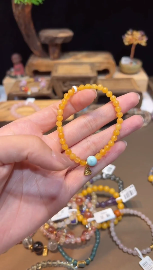 手饰琥珀未镶嵌手饰@@E6802