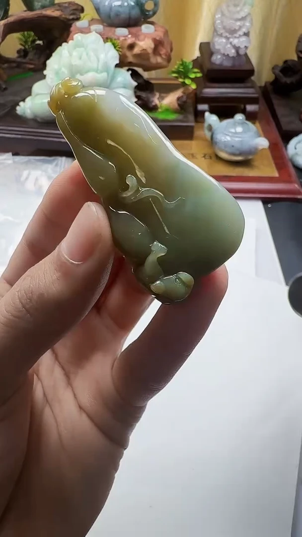 吊坠(不含链)未镶嵌翡翠1