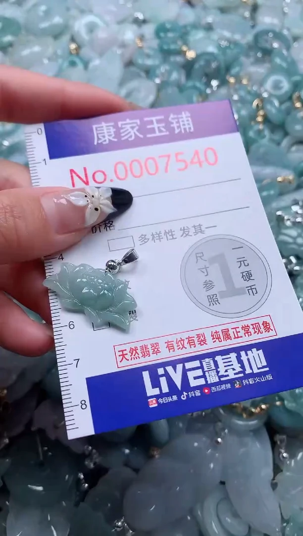 颈饰未镶嵌翡翠7540