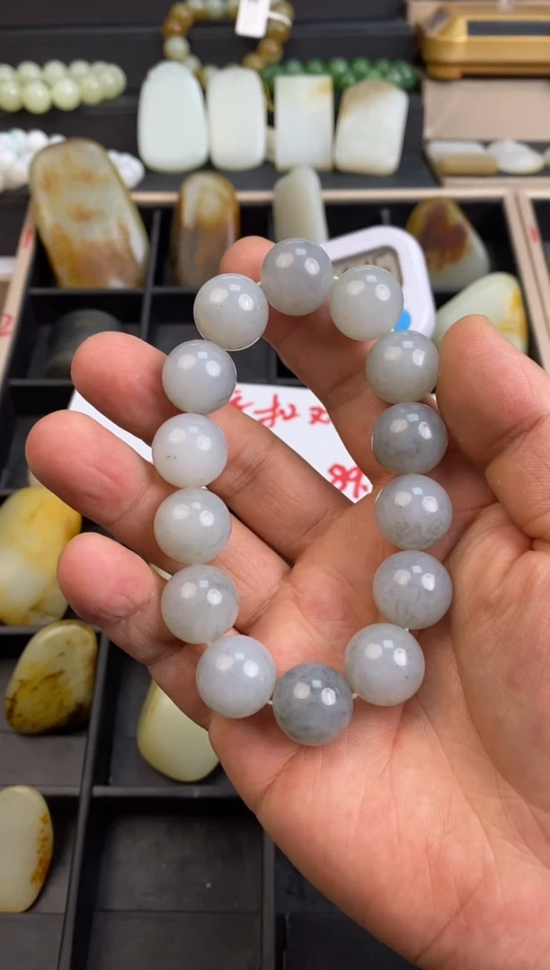 和田玉未镶嵌手串和田玉