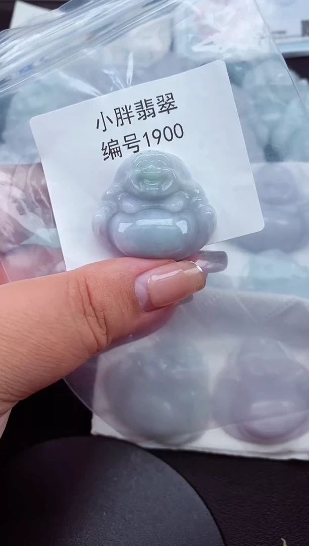 翡翠未镶嵌颈饰缅甸天然A货翡翠1900