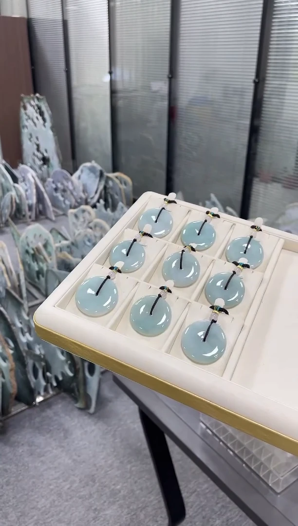 颈饰未镶嵌翡翠25110401A平安扣多样性发1件