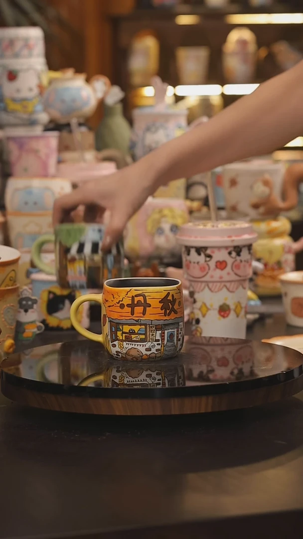 景德镇釉下彩绘设计师款式陶瓷