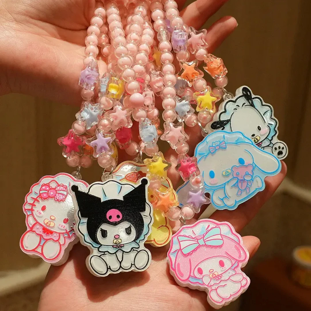 儿童节发光项链手链女童爱莎公主女孩可爱卡通宝宝发光首饰小礼物